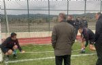 Kastamonu`da 23 yıldır maç oynanan sahanın kale direkleri standart dışı çıktı