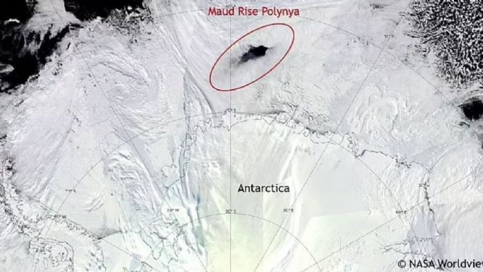 Bilim insanları, Antarktika`daki dev deliğin gizemini çözdü