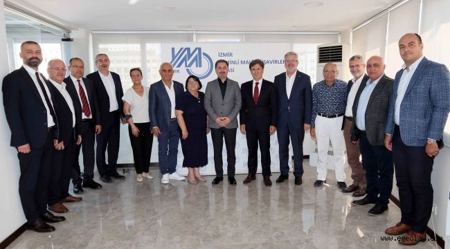 İZSİAD?dan İzmir YMMO?ya ziyaret  Finansal Okur Yazarlık İçin İş Birliği