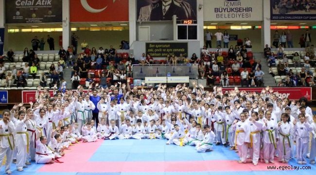 İzmirli çocuklar spor ve eğlence dolu bir gün geçirdi