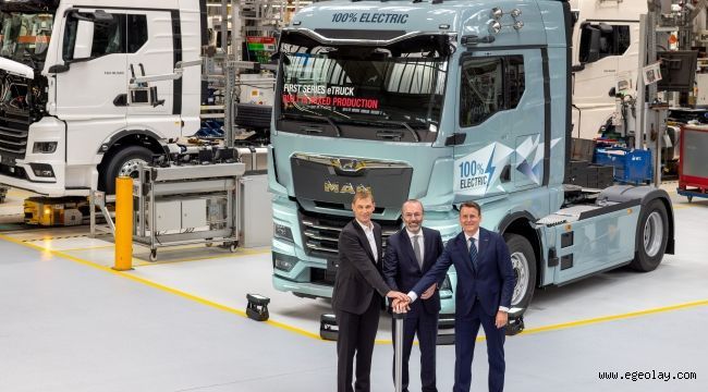 Tarihi Bir Dönüm Noktası: MAN elektrikli kamyonların seri üretimine başladı